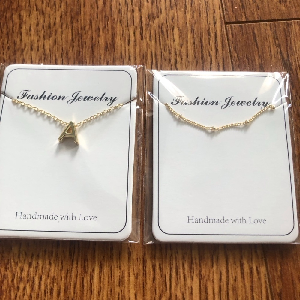 Iefwell handmade with love 2 necklace set